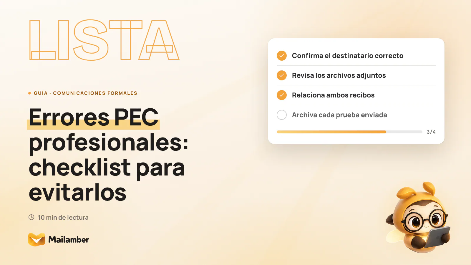 Checklist sobre una mesa con documentos, recibos de entrega y un portátil para preparar una comunicación PEC