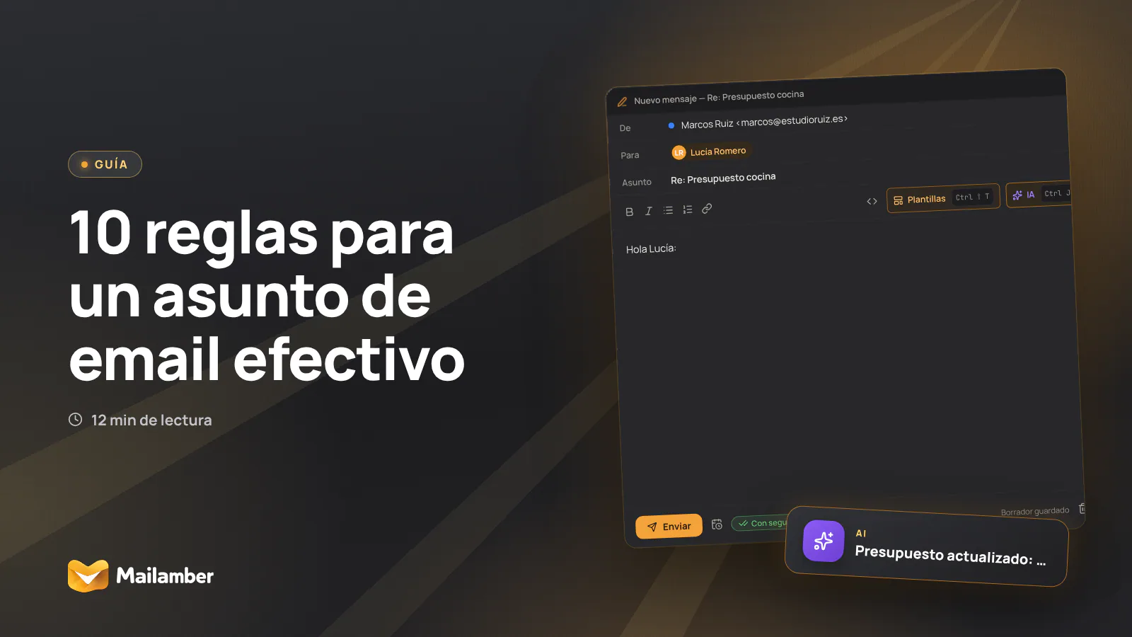 10 reglas para un asunto de email efectivo