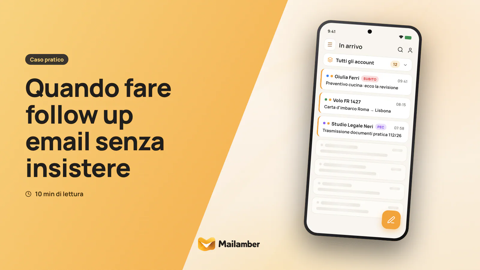 Quando fare follow up email senza insistere